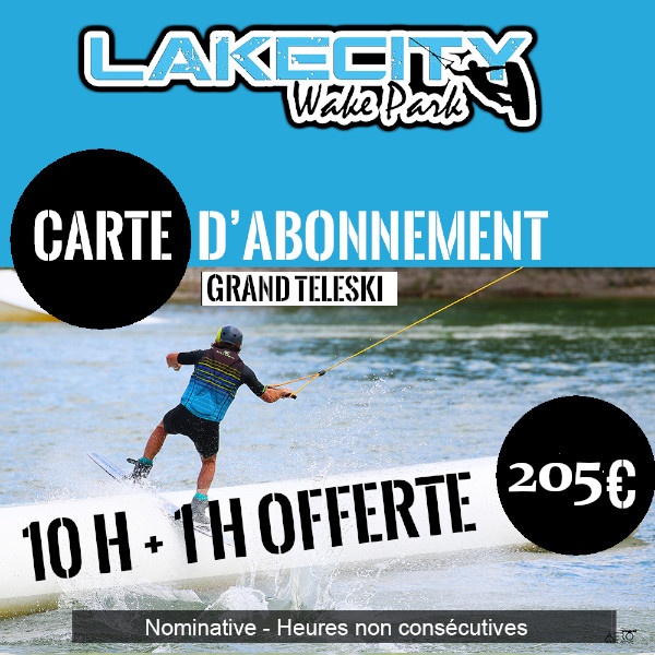 carte 10h wakeboard lakecity